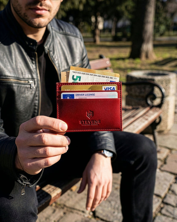 Odinis kortelių dėklas Stevens P45 N1