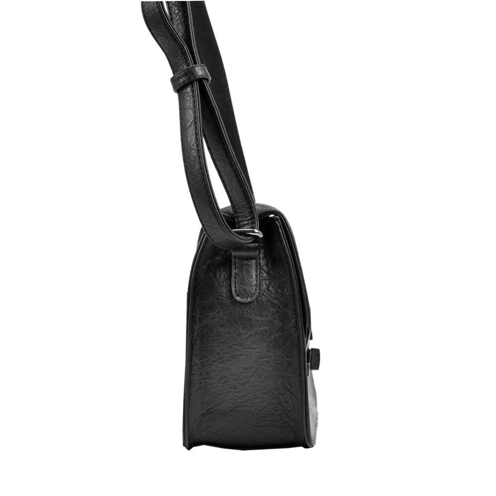 Moteriška crossbody rankinė Pierre Cardin 91023, ruda, eko oda, su reguliuojamu dirželiu