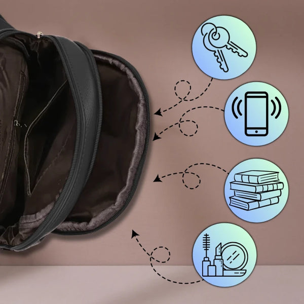 Kuprinė moterims L1, juoda