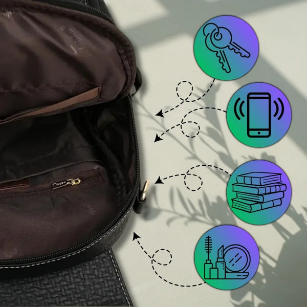 Kuprinė moterims L3, juoda