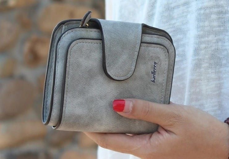 Moteriška piniginė Z9-G, pilka D1641