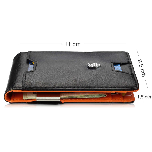 Vyriška plona piniginė, kortelių dėklas su RFID S23