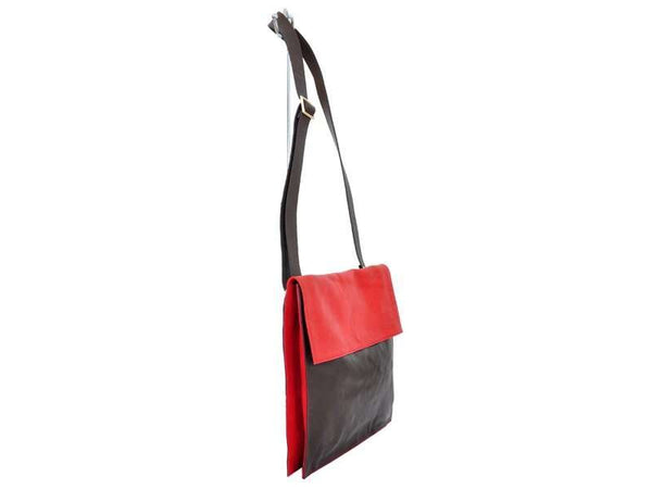 Moteriška odinė rankinė Pierre Cardin 1403, mėlyna/pilka, didelė, telpa A4