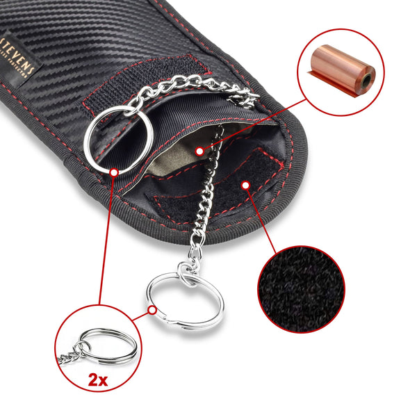 Raktų dėklas keyless Stevens S518