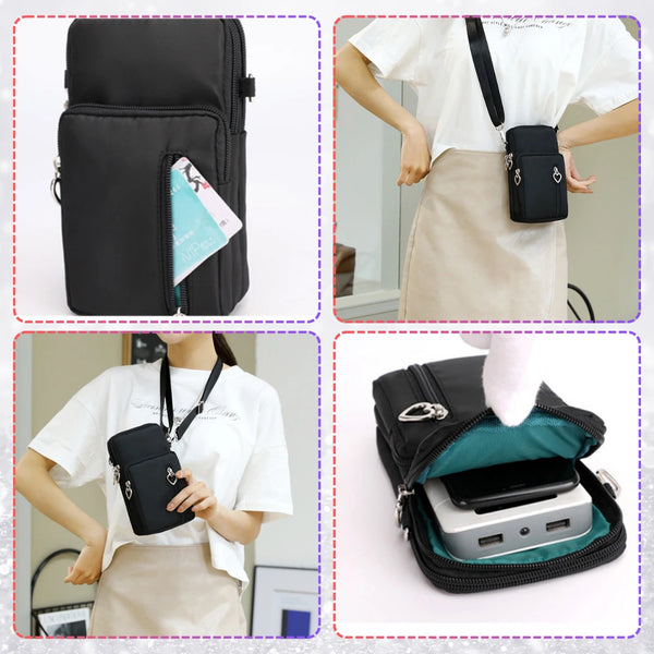 Maža rankinė moterims T72, juoda