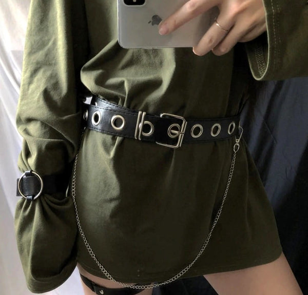 Moteriškas diržas E13 juodas N94