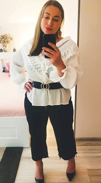 Moteriškas diržas S54 juodas N91