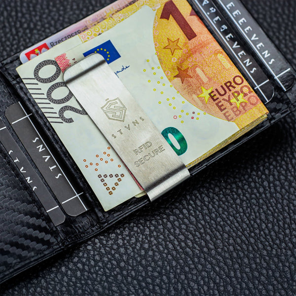 Vyriška plona piniginė, kortelių dėklas su RFID S25