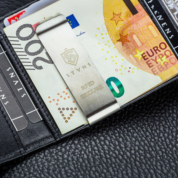 Vyriška plona piniginė, kortelių dėklas su RFID S24