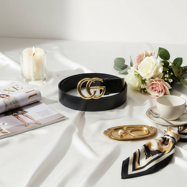 Odinis diržas moterims Stevens, juodas