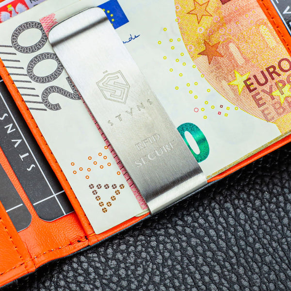 Vyriška plona piniginė, kortelių dėklas su RFID S23