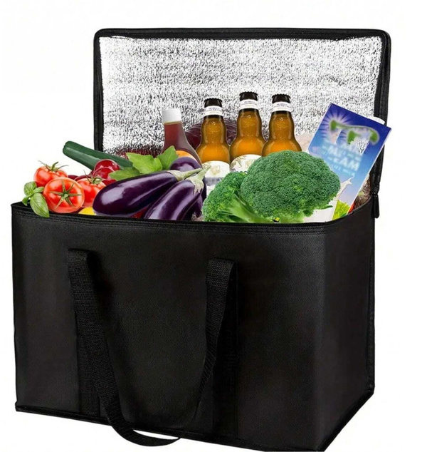 Termo krepšys maistui D2, juodas N330