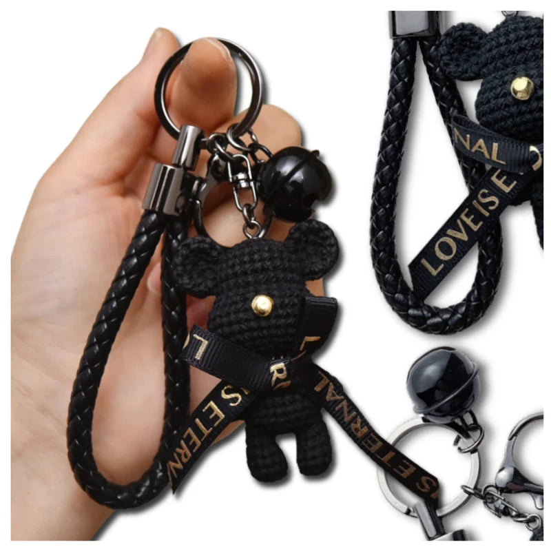 Raktų pakabukas bear F156, juodos spalvos N29