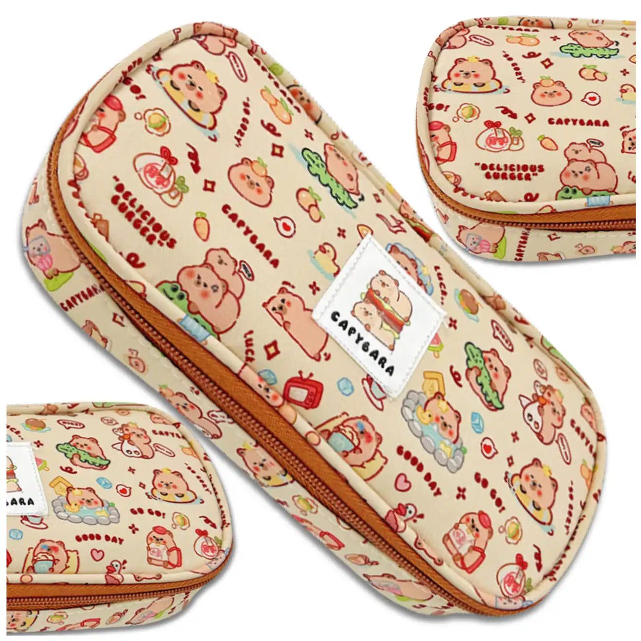 Mokyklinis penalas, kapibara, vienos dalies