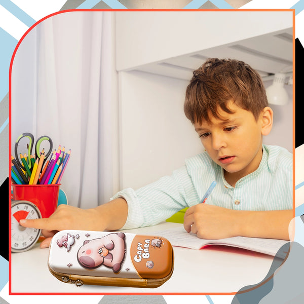 Penalas Kapibara berniukams ir mergaitėms su užtrauktuku