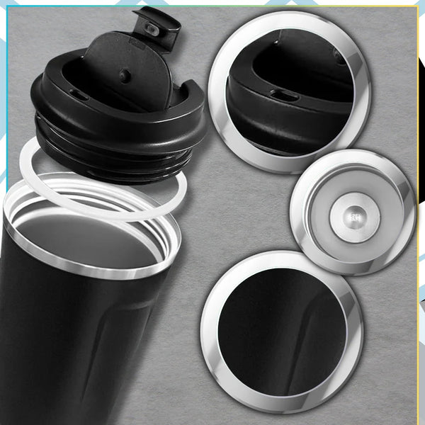 Termo puodelis kavai, 510 ml, sandarus N416