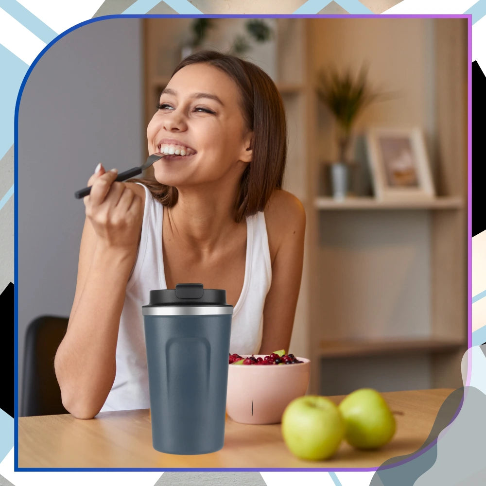 Termo puodelis kavai, 510 ml, sandarus N418