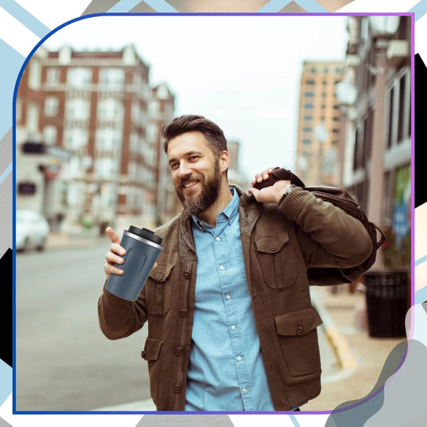 Termo puodelis kavai, 510 ml, sandarus N418