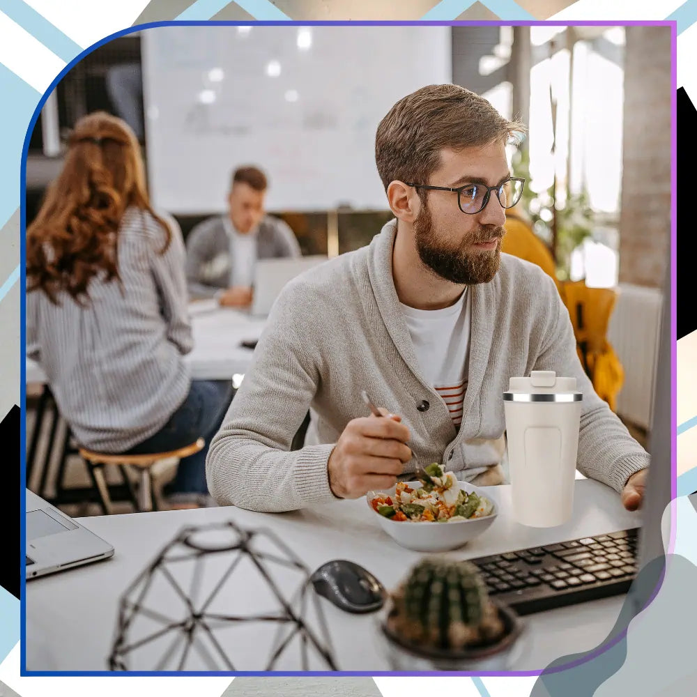 Termo puodelis kavai, 510 ml, sandarus N417