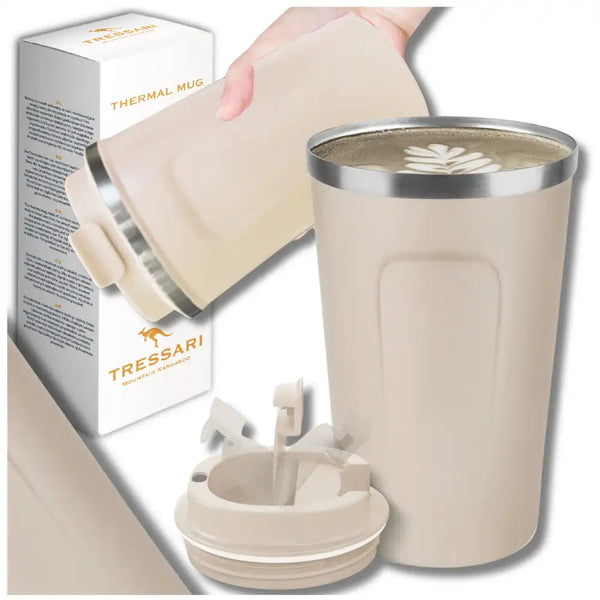 Termo puodelis kavai, 510 ml, sandarus N417