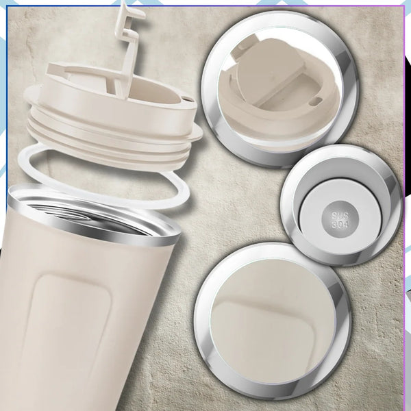 Termo puodelis kavai, 510 ml, sandarus N417