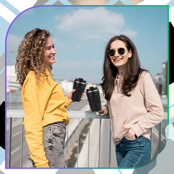 Termo puodelis, 510 ml, juodas N419