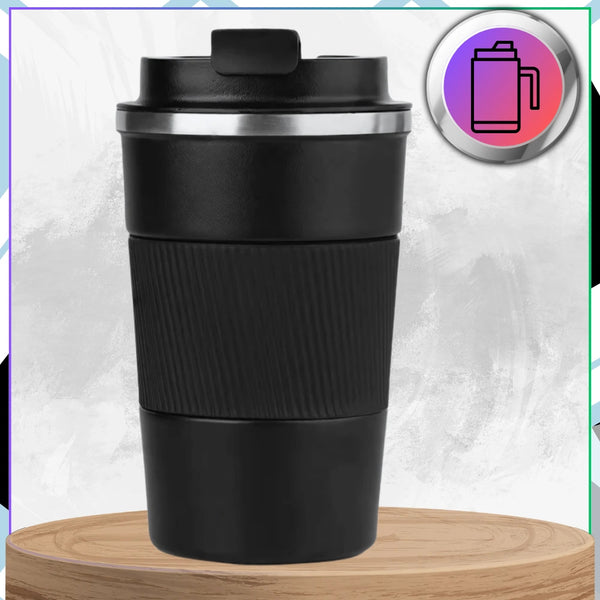 Termo puodelis, 510 ml, juodas N419