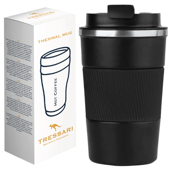 Termo puodelis, 510 ml, juodas N419