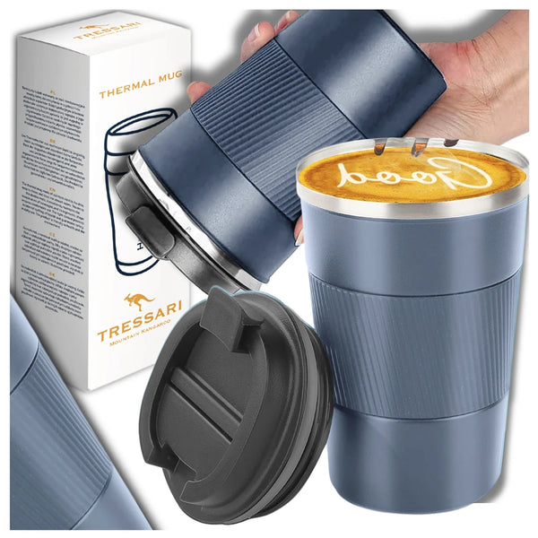 Termo puodelis, 510 ml, mėlyna N420