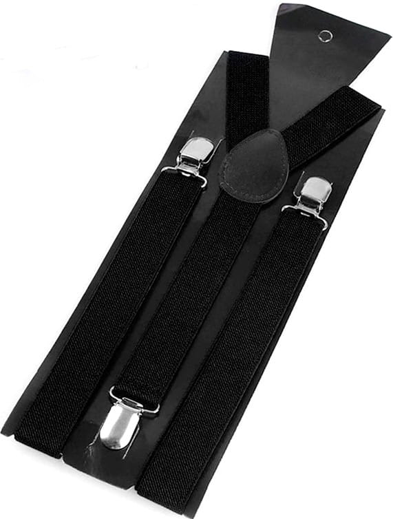 Petnešos juodos unisex kelnėms