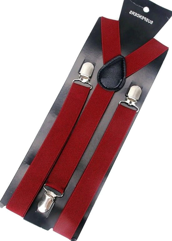 Petnešos unisex raudonos