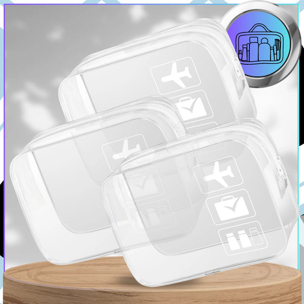 Skaidri kosmetinė, 3 vnt., balta