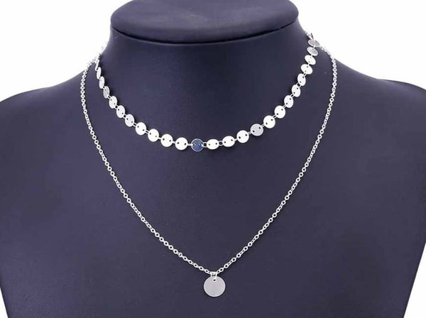 Dvigubas chokeris su moneta