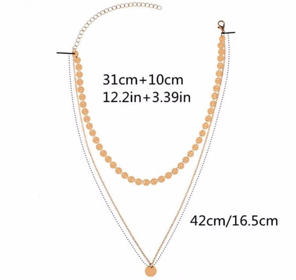 Dvigubas chokeris su moneta