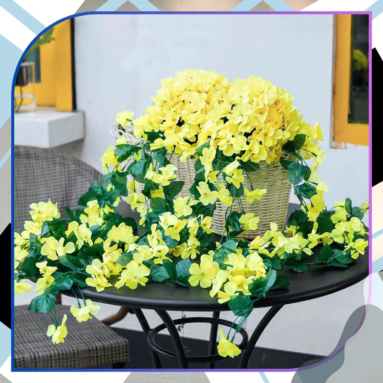 Dekoratyvinis vijoklis, geltonas, 1 vnt.