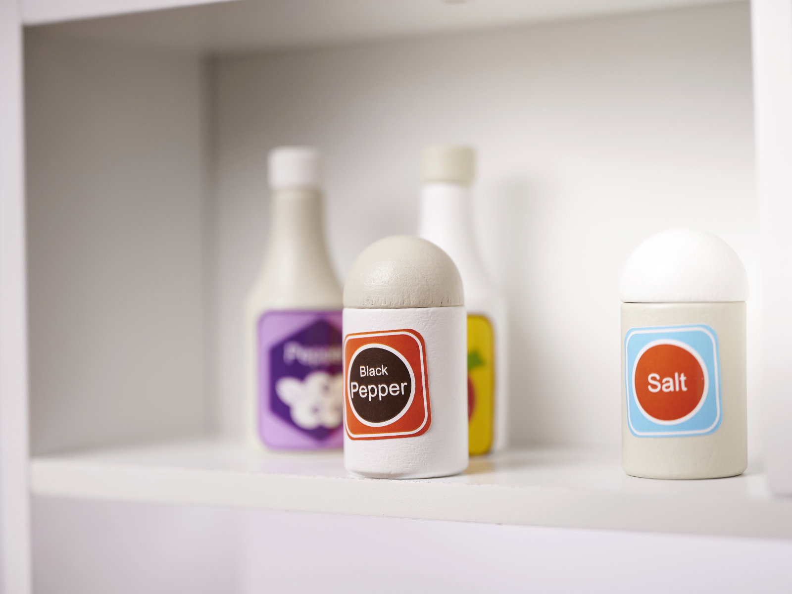 Medinė vaikų virtuvėlė su priedais 82 cm