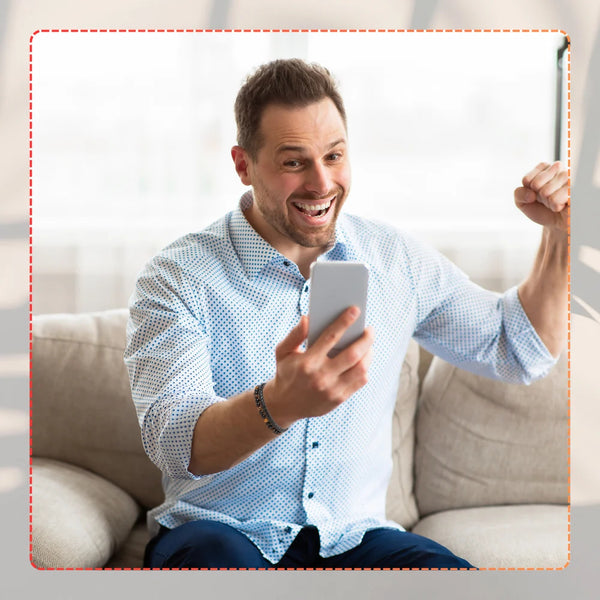 Vyriška odinė apyrankė su natūraliais akmenimis (juoda/ruda), magnetas