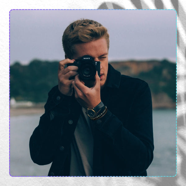 Vyriška apyrankė – juoda oda ir žali akmenys