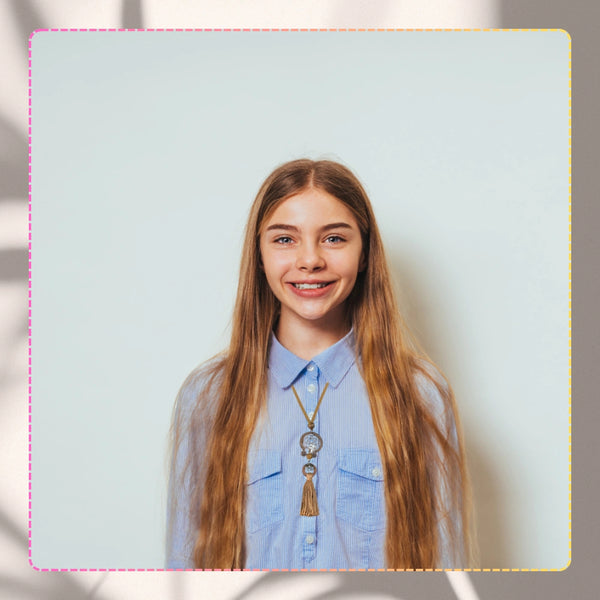 Rudas boho vėrinys su sapnų gaudykle ir kutais