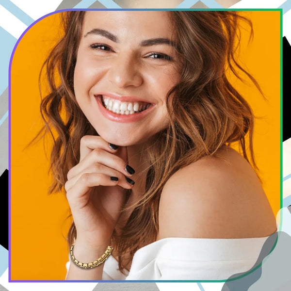 Auksuota apyrankė, chirurginis plienas 316L (17 cm + 5 cm)