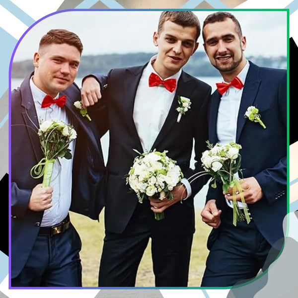 Vyriška raudona reguliuojama satino peteliškė