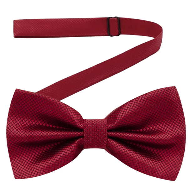 Vyriška bordo peteliškė, reguliuojama, elegantiška