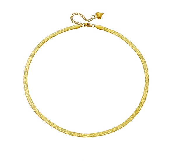 Auksinis vėrinys „žmijka“ su panteros motyvu, chirurginis plienas