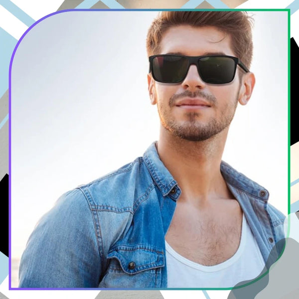 Vyriški akiniai nuo saulės V88BL, juodi