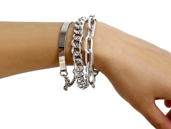 Apyrankė su mazgu – sidabrinės arba auksinės spalvos