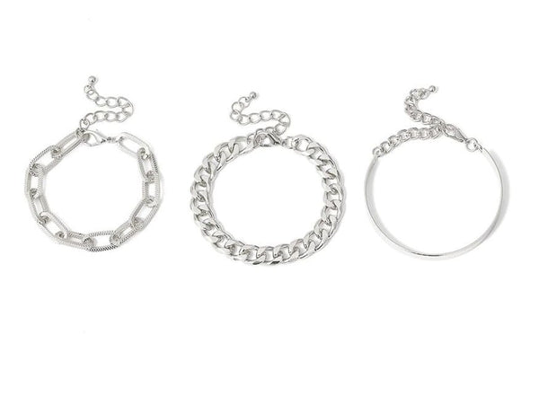 Apyrankė su mazgu – sidabrinės arba auksinės spalvos