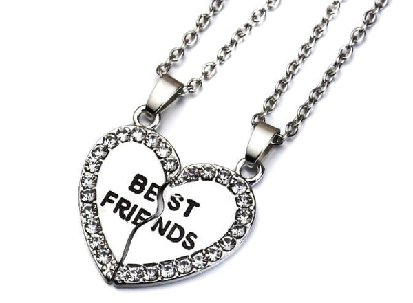 Vėriniai „Best Friends“ – sidabr./auks. (2 vnt.)