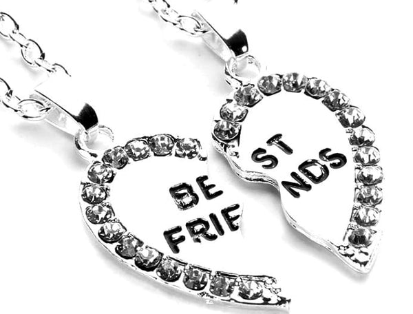 Vėriniai „Best Friends“ – sidabr./auks. (2 vnt.)