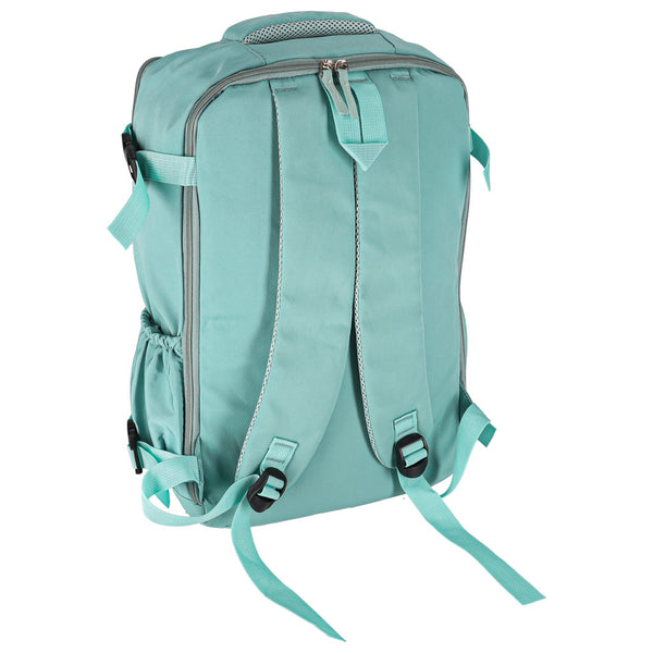 Turistinė kelioninė kuprinė rankiniam bagažui 45×30 cm, žalia
