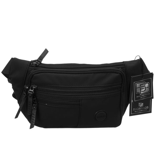 Vandeniui atspari juosmens rankinė BAD&BAGS, juoda